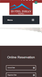 Mobile Screenshot of hotelishankatra.com